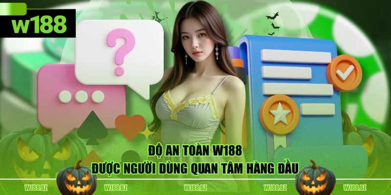 Câu Hỏi Thường Gặp W188 3 Độ an toàn W188 được người dùng quan tâm hàng đầu